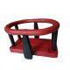Κάθισμα κούνιας για νηπια-παιδιά με αλυσίδες (κόκκινο-μαύρο)