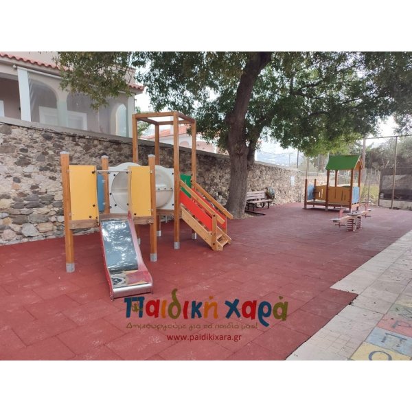 Δημιουργία Παιδικής Χαράς σε Νηπιαγωγείο της Χίου