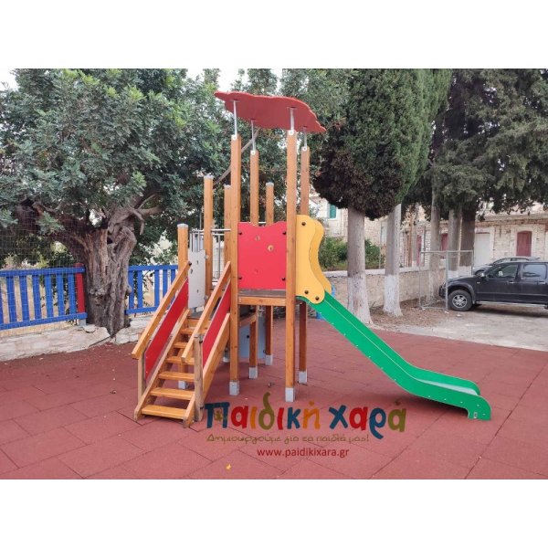 Κατασκευή παιδικής χαράς στη Χίο