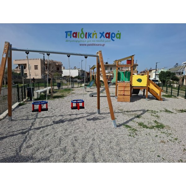 Παιδική χαρά στη Περιβόλλα Δήμου Πατρέων 
