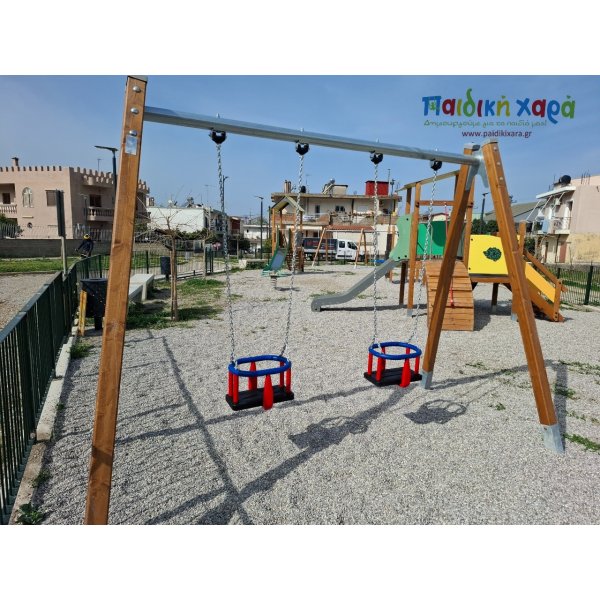 Παιδική χαρά στη Περιβόλλα Δήμου Πατρέων 