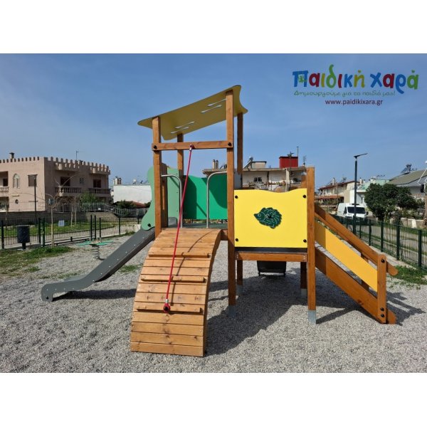 Παιδική χαρά στη Περιβόλλα Δήμου Πατρέων 