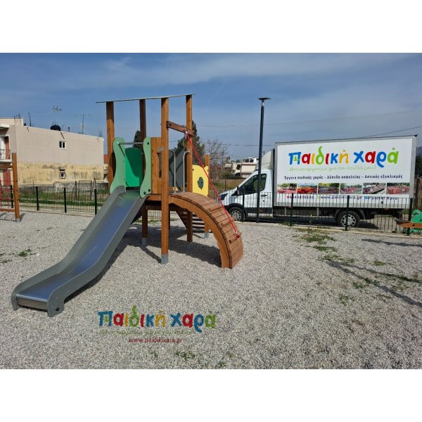 Παιδική χαρά στη Περιβόλλα Δήμου Πατρέων 