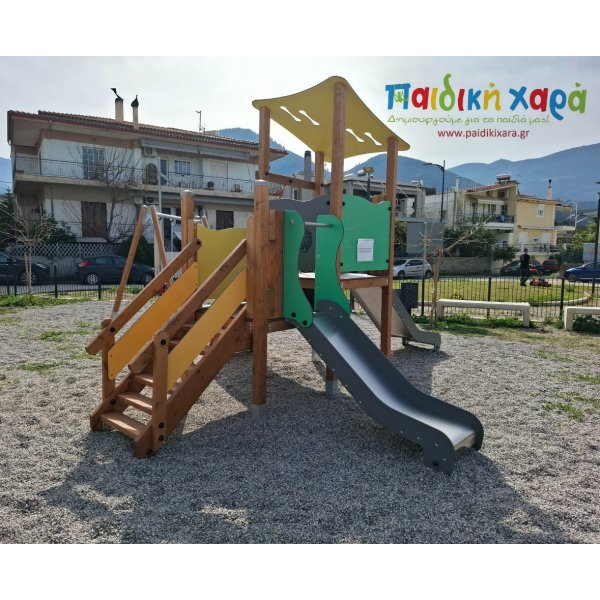 Παιδική χαρά στη Περιβόλλα Δήμου Πατρέων 