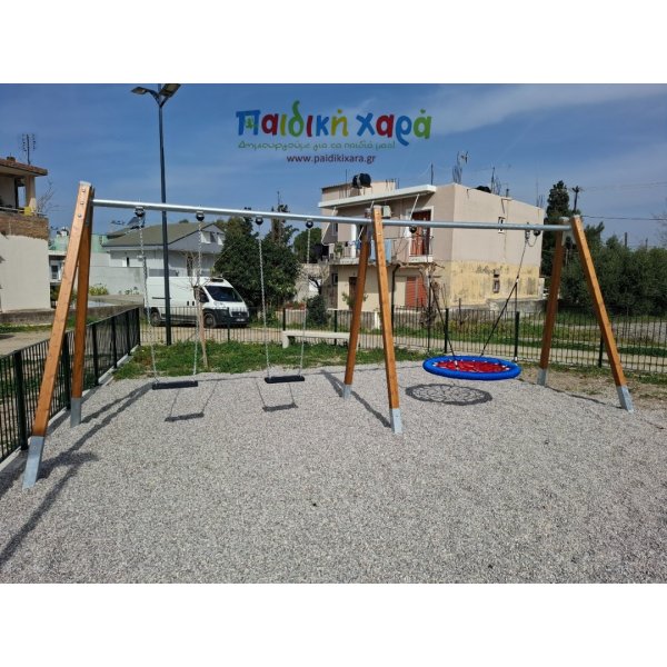 Παιδική χαρά στη Περιβόλλα Δήμου Πατρέων 