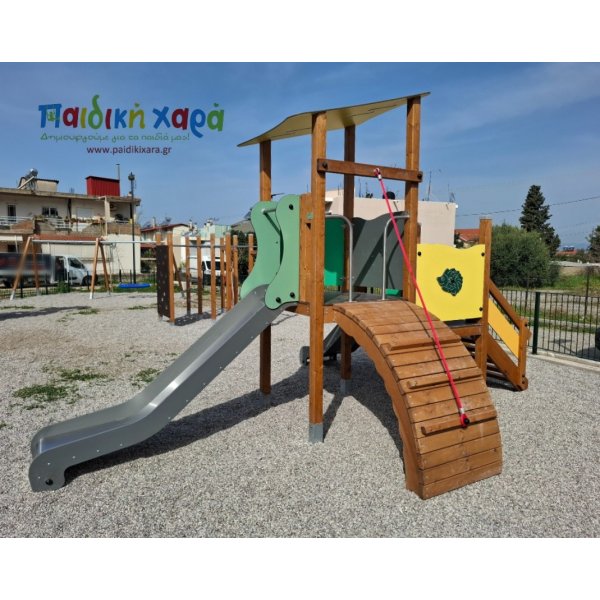 Παιδική χαρά στη Περιβόλλα Δήμου Πατρέων 