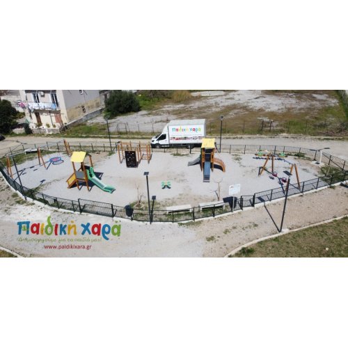 Παιδική χαρά στη Περιβόλλα Δήμου Πατρέων 